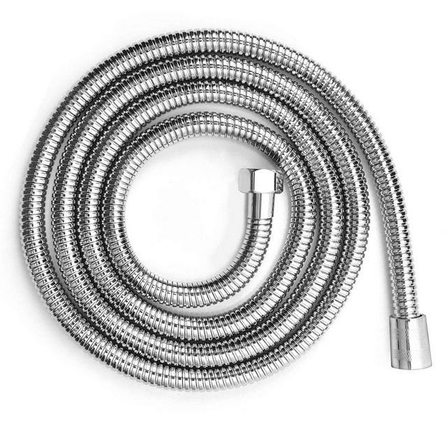 Shower Hose Extra Long 118 Inches Chrome Handheld Shower Head Hose with Brass Insert and Nut