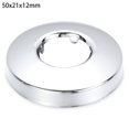 thumbnail image 1 of Shower Kitchen Stainless Steel Flange Cover Wall Flange Faucet Decorative Cover Faucet Decor Faucet Accessories Pipe Wall Covers 50X21X12MM, 1 of 8
