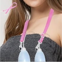 Shower Lanyard for Mastectomy Drain Holder with 2 Hooks, Breast Cancer/Abdominal Debridement/Tummy Tuck Patients Surgical Drain Holder, Breast Surgery Recovery Care Supplies (Pink)