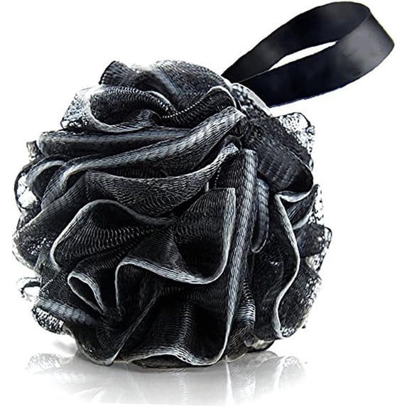 Shower Loofah Bath Sponge-Bexikou Scrubber & Bath Sponges,Casewin Soft Mesh Poufs for Body Wash, Loofah Shower Exfoliating Scrubber for Men & Women