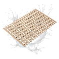 thumbnail image 1 of Shower Mat Non Slip Bathtub Mat and Drain Hole Shower Mat and Drain Holes 2FTx8FT Bath Mat for Tub & Shower. Dry, Easy to Cut,for Tub & Shower(Beige), 1 of 6
