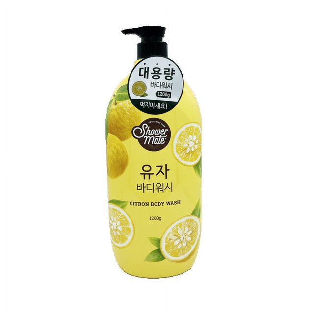 Shower Mate Citron Scented Body Wash, Refreshing Bath Care, 1200g - Walmart.com