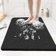 thumbnail image 1 of Shower Mats for Showers Anti Slip for Elderly, 30'' x 17'' Non Slip Bath Mat for Inside Shower, Bath Tub Mats for Bathroom Non Slip for Shower, PVC Loofah Bathroom Mats, Black, 1 of 13