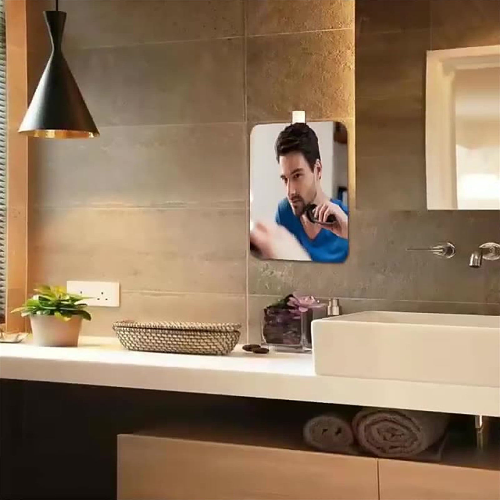 Shower Mirror Fogless for Shaving Shower Mirror Fogless for Shaving