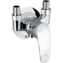 Shower Mixing Valve Brass shower diverter 3 way 3/4, shower head diverter with handheld mount Hot And Cold shower splittershower head adapter,Chrome A