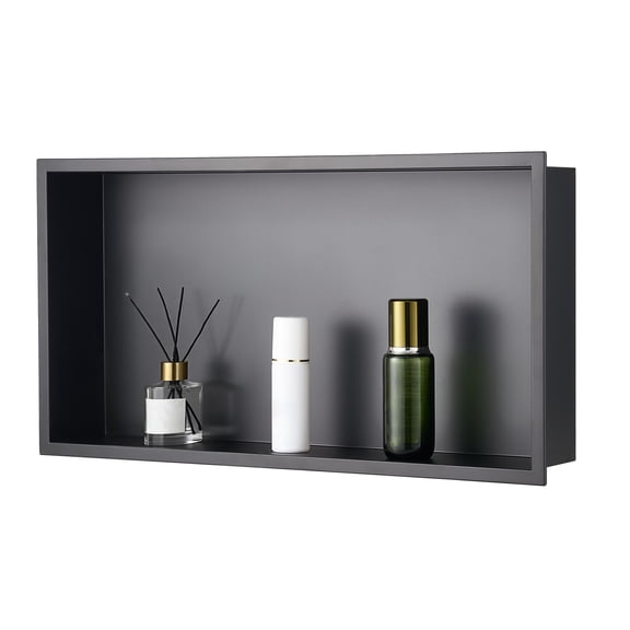 Shower Niche 13x25x4 inch Recessed Wall Shelf Stainless Steel Bathroom