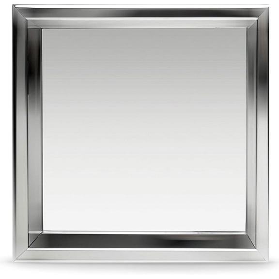 Shower Niche Stainless Steel 12" x 12", Modern and Elegant Design, Easy to install, Ready for in Wall Shell Installation for Bathroom