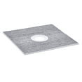 thumbnail image 1 of Shower Pan Kit 36x36, Lightweight EPS Shower Base with 6.3" Drain, Waterproof Shower Installation Kit w/ Cloths & Slope Sticks, Bathroom Renovation, 1 of 7