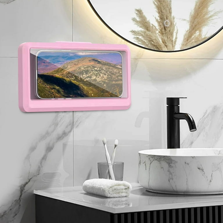 Shower Phone Holder Waterproof 480 Rotation Phone Stand Case Mount