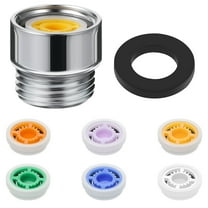 Shower Power Reduction Limiter Set Water Flow Limiter Shower Head Flow Restrictor Water Saving Water Saving Shower Flow Regulator Shower Fitting For Toilet Hotel