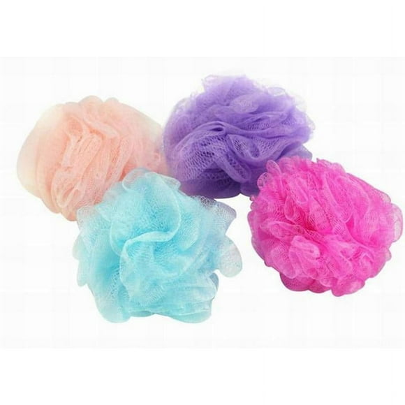Shower Puff Mesh Pouf Bath Sponge 4pcs Random Sent Mesh Loofah Body Exfoliating Shower Ball Shower Sponge H5Z3