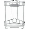 thumbnail image 1 of Shower Rack  Corner Shower Caddy,Steel Free-Standing 2-Tier Corner Storage Shelf,Wall Mounted Shower Storage Brushed Silver, 1 of 4