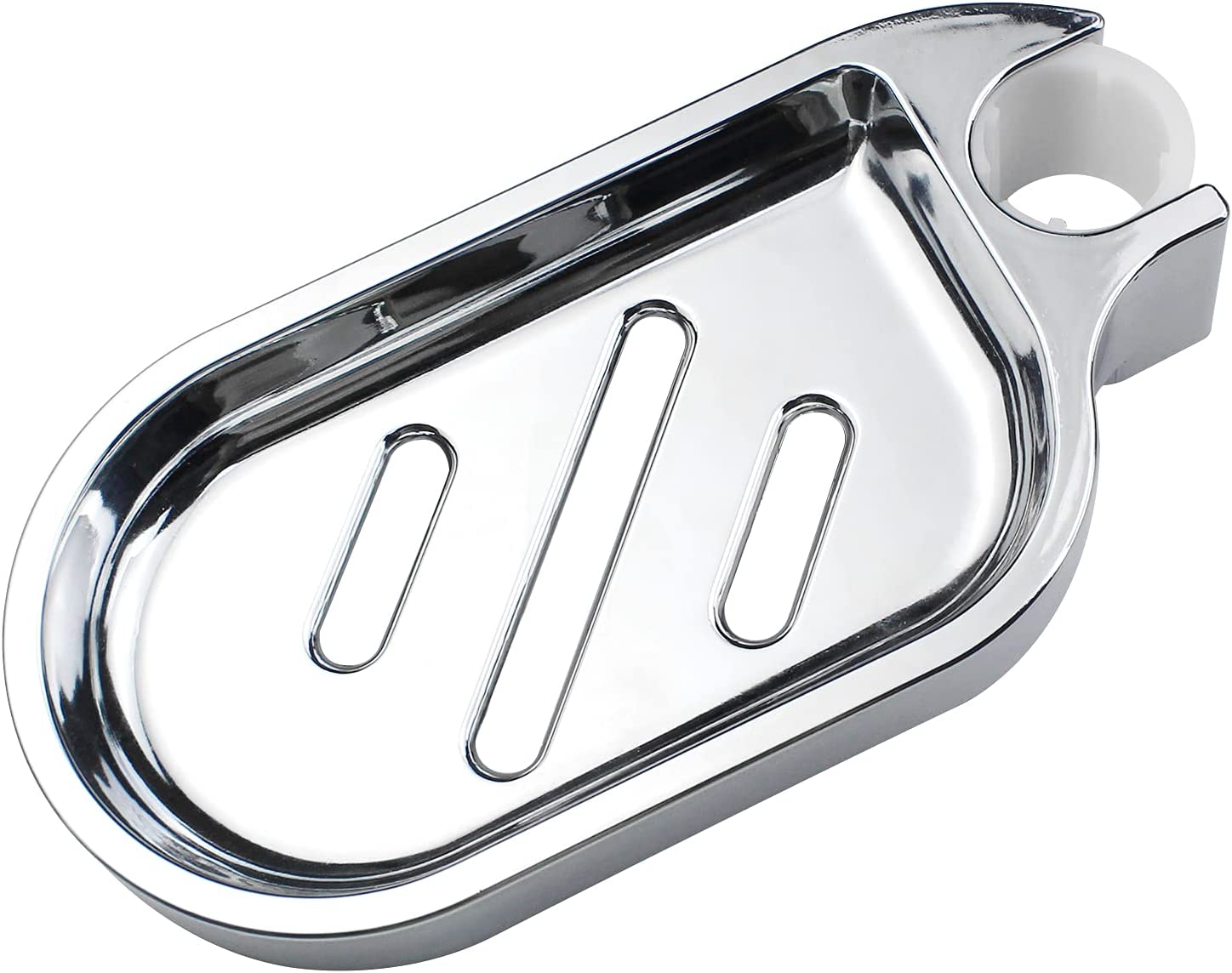 Shower Rail Soap Holder, Soap Dish Holder Adjustable Soap Holders, ABS