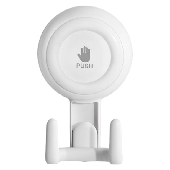 Shower Razor Holder for Wall, Suction Cup Hooks for Shower, Shower Hooks for Inside Shower, Easy to Install, White, B