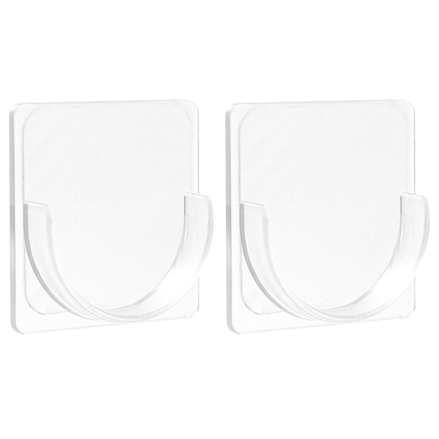 Shower Rod Holder, 2 Pack Tension Curtain Rod Bracket No Drilling ...