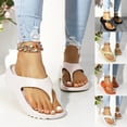 thumbnail image 1 of Shower Sandals Women Non Slip , Walking Sandals Women Lazy Shoes Women's Orthotic Flip Flops With Arch Support Soft Thong Pillow Sandals, 1 of 7