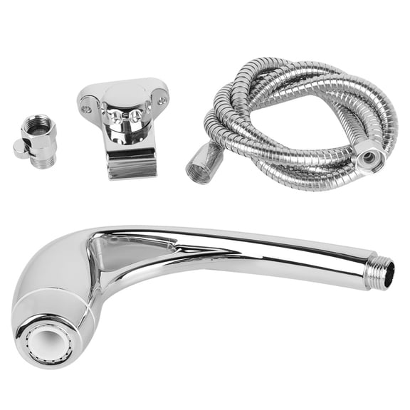 Shower Set Hand Held Water-saving Shower Sprayer + 1.5m Hose + Copper Valve + Holder Sarapandan
