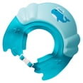 thumbnail image 1 of Shower Shampoo Cap, Wash Visor Hat, Water Shield For Eyes Ears, Adjustable Bathing Head Rinser Shield (Blue), 1 of 9