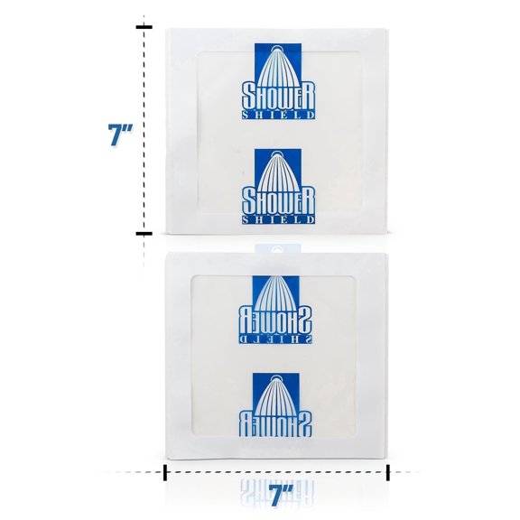 Shower Shield Catheter Water Barrier 7in. x 7in (7 Pack)