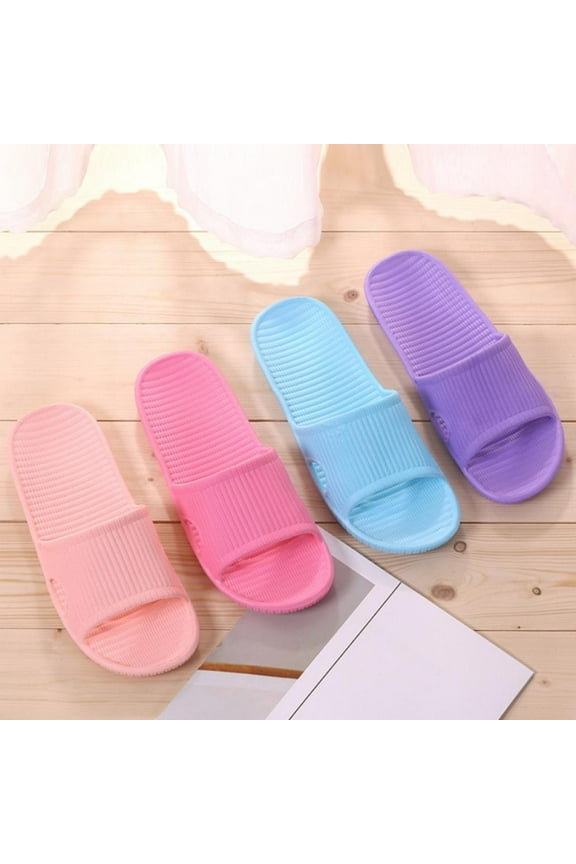 Shower Shoes Bath Slippers Slides Sandal for Women Men, Non-Slip Quick Drying Bathroom Slippers Pool Slides Indoor or Outdoor