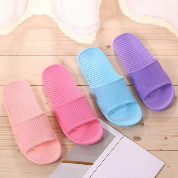 Shower Shoes Bath Slippers Slides Sandal for Women Men, Non-Slip Quick Drying Bathroom Slippers Pool Slides Indoor or Outdoor