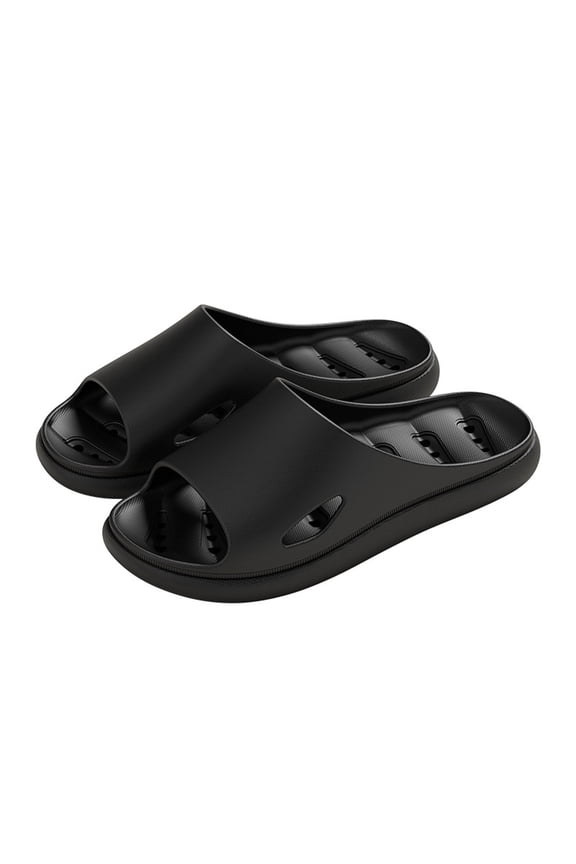 Shower Shoes House Slippers for Women Men Quick Drying Non Slip Bathroom Slides Spa Pool Slip-On Sandals