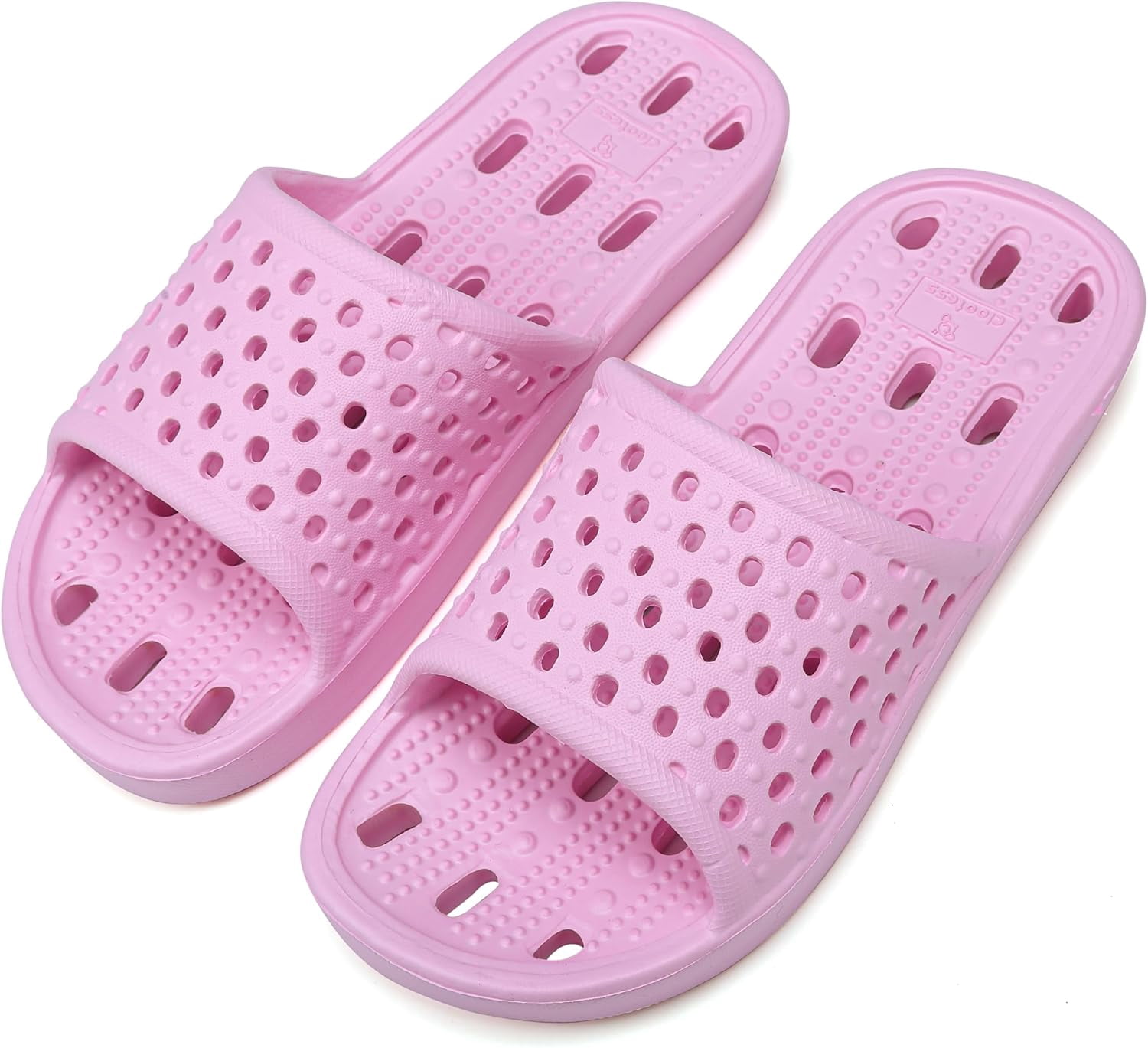 Shower Shoes Slide for Men and Women Holes Bath Slipper Bathroom Sandal ...