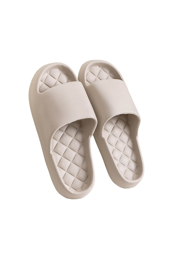 Shower Shoes for Women Men Comfort Anti-Slip Quick Drying Bath Slippers Open Toe Cloud Slides