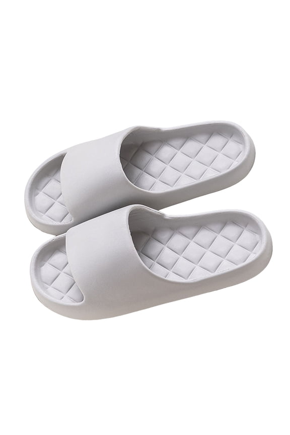 Shower Shoes for Women Men Comfort Anti-Slip Quick Drying Bath Slippers Open Toe Cloud Slides
