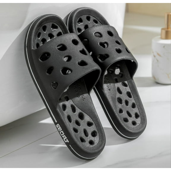 Shower Shoes for Women Men, Comfortable Arch Support Quick Drying Pool Slides, Non-Slip Beach Sandals Bathroom Travel College Dorm Shower Slippers