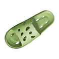 thumbnail image 1 of Shower Shoes for Women Men, Comfortable Quick Drying Non-Slip Pool Beach Bathroom Travel Slippers, Lightweight House Slippers Green 40-41, 1 of 6