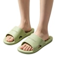 thumbnail image 1 of Shower Shoes for Women Men,Comfortable Quick Drying Pool Slides,Non-Slip Beach Sandals Arch Support Bathroom Slippers, 1 of 5