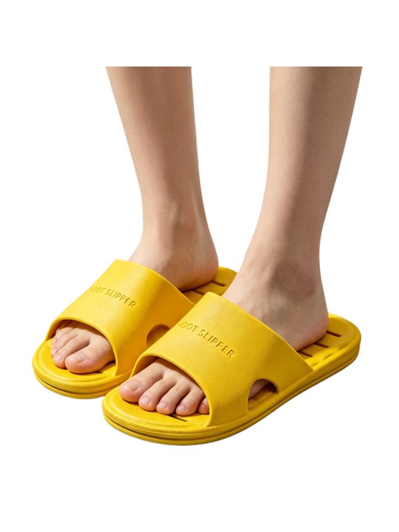 Shower Shoes for Women Men,Comfortable Quick Drying Pool Slides,Non-Slip Beach Sandals Arch Support Bathroom Slippers