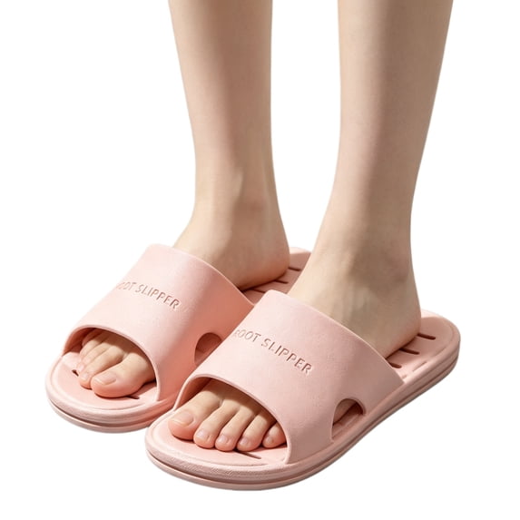 Shower Shoes for Women Men,Comfortable Quick Drying Pool Slides,Non-Slip Beach Sandals Arch Support Bathroom Slippers