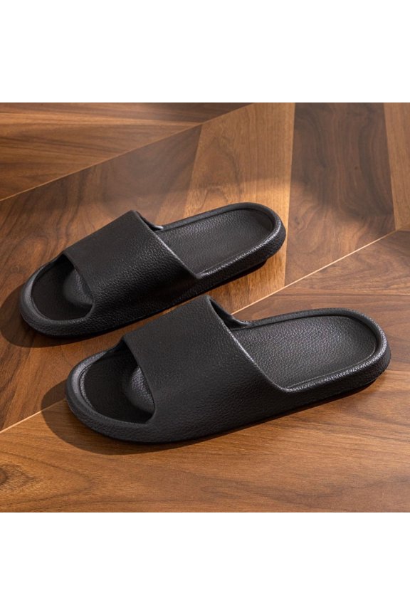 Shower Shoes for Women, Non-Slip Shower Slippers Quick-drying Material, Ultra-soft Lightweight Slide Sandals with Simple Style
