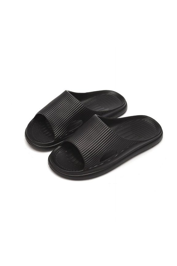Shower Shoes for Women, Non-Slip Shower Slippers Quick-drying Material, Ultra-soft Lightweight Slide Sandals with Simple Style