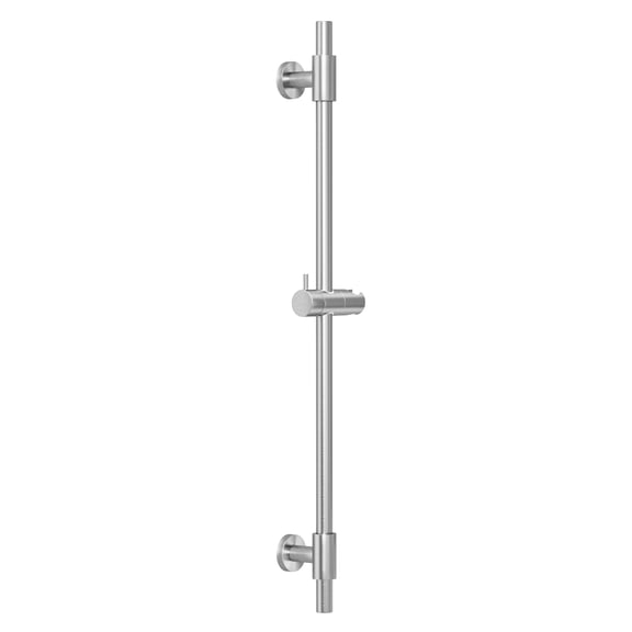 Shower Slide Bar Brushed Finish 30.7-Inch Drill Mounted