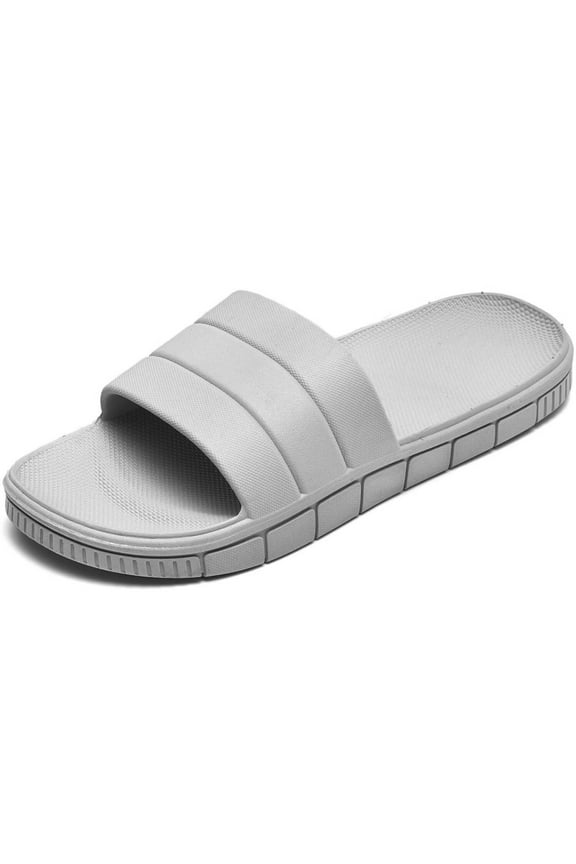 Shower Slide Shoes for Men and Women Home Sandal Bath Slipper Indoor House Pool College Dorm Non-Slip