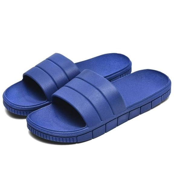Shower Slide Shoes for Men and Women Home Sandal Bath Slipper Indoor House Pool College Dorm Non-Slip
