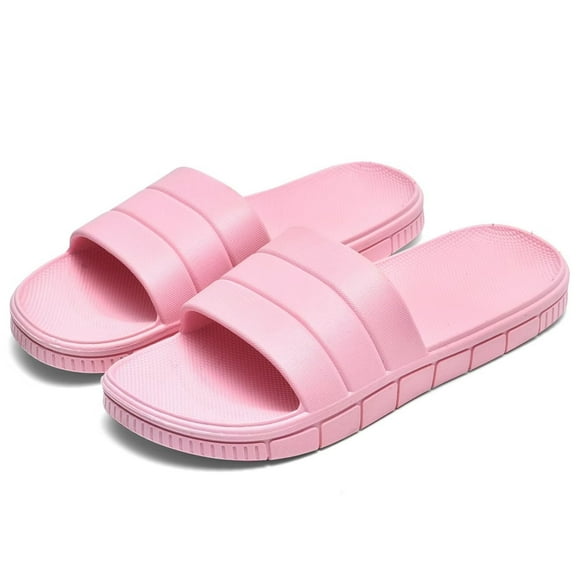 Shower Slide Shoes for Men and Women Home Sandal Bath Slipper Indoor House Pool College Dorm Non-Slip