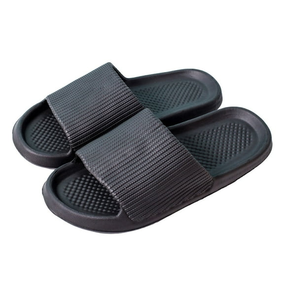 Shower Slippers for Women Men Couples Quick Drying Non Skids EVA Open Toe Bathroom Slides House Shoes