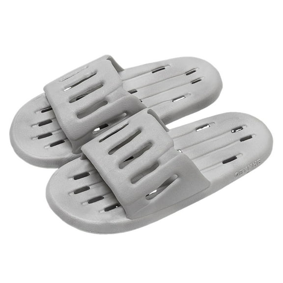 Shower Slippers for Women Men Quick Dry Non Slip Bathroom Dorm Home Slides Shoes with Holes Indoor Slip-On