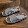 thumbnail image 1 of Shower Slippers for Women and Men Ribbed Textured Eva Foam Shower Slippers Open Toe Platformed Shower Slippers Bathroom Gym Poolside Beach Footwear, 1 of 4