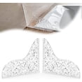 thumbnail image 2 of 2-Pack Acrylic Bathtub Splash Guard – Prevent Water Splashing On Floor (Creative Design) 2 of 4