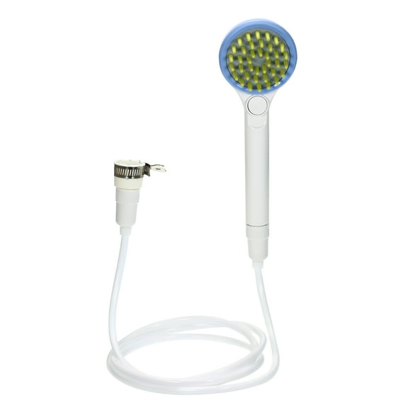 Shower Sprayer Water Sprinkler Brush for Dogs and Cats, Handheld Grooming Shower Head with 2M Hose, Puppy Bath Scrubber