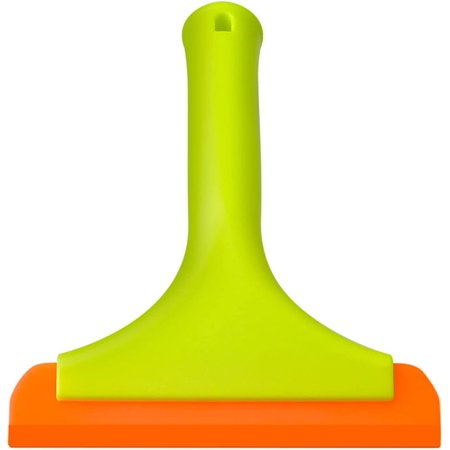 Shower Squeegee, Silicone Rubber Window Squeegee Hand Held Rubber with Hanging Multi-Purpose Silicon Squeegee for Window Door, Car Windows Squeegee Tool