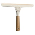 thumbnail image 1 of Shower Squeegee, Window Squeegee for Glass Doors, Multi-Purpose 9.5" Window Cleaning Squeegee, 360 Degree Rotating T-Type Glass Wiper, Handheld for Windows, Car Windshields & More,Beige, 1 of 6