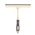 thumbnail image 1 of Shower Squeegee Coffee Brown Soft Rubber Wiper Glass Door Mirror Purgator, 1 of 8