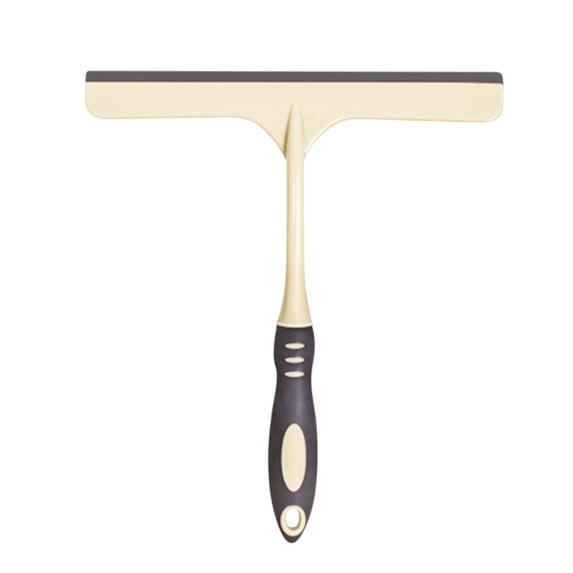 Shower Squeegee Coffee Brown Soft Rubber Wiper Glass Door Mirror Purgator