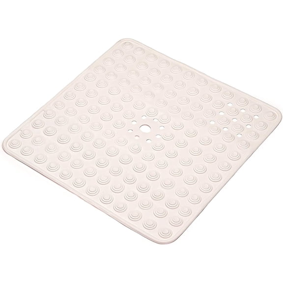 Shower Stall Mat Without Suction Cup for Refinished and Reglazed Surface , Made in Italy, 20x20